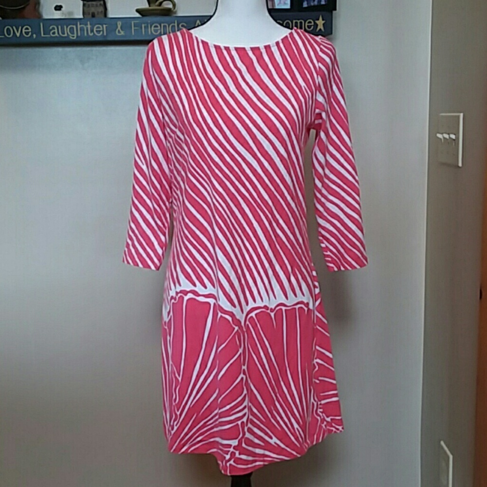 Lilly Pulitzer Topanga shimmy shell dress sz LG